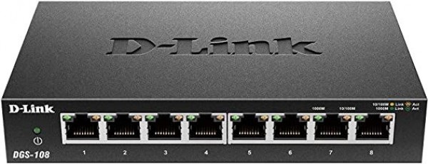 DLink Switch Unmanaged DGS-108GLE