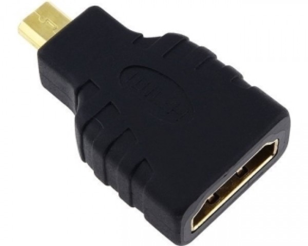 FAST ASIA Adapter Micro HDMI (M) - HDMI (F) crni