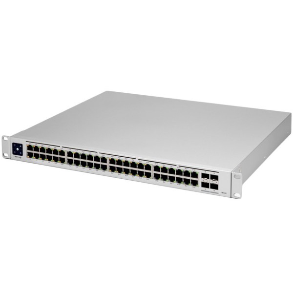 UniFi 48Port Gigabit Switch with 802.3bt PoE, Layer3 Features and SFP+ ( USW-PRO-48-POE-EU ) 
