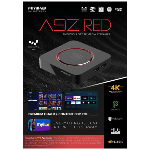 Amiko A9Z Red