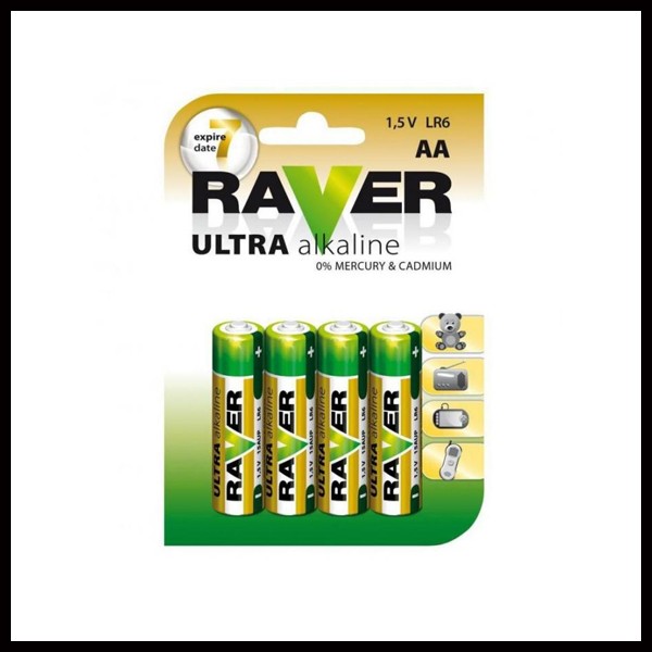 RAVER LR6/4 (AA) baterije