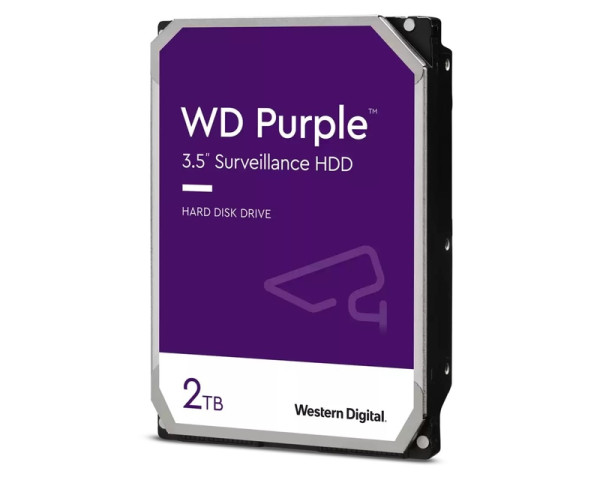 WD 2TB 3.5'' SATA III 64MB IntelliPower WD23PURZ Purple