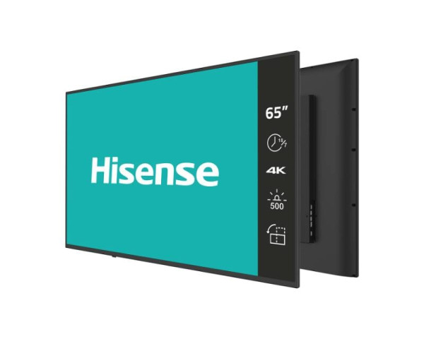 HISENSE 65'' 65GM60AE 4K UHD Digital Signage Display - 187 Operation