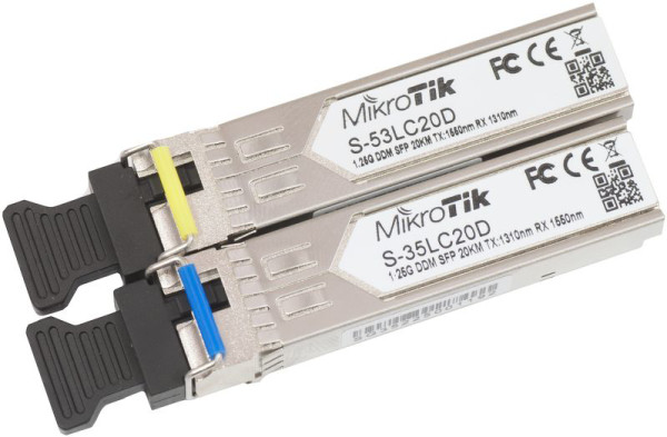 Mikrotik S-3553LC20D PAIR OF SFP MODULES