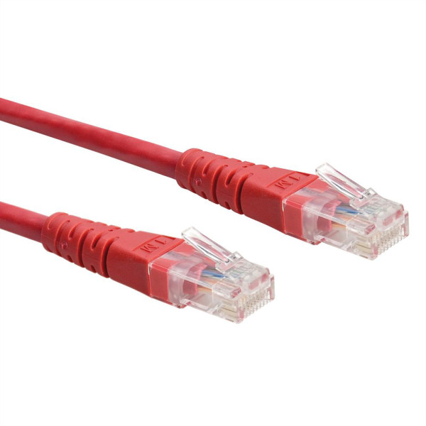 Secomp Roline UTP PatchCord Cat5e/Cl.D, crveni, 15.0m