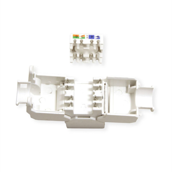 Secomp Value Keystone Jack Cat6a UTP toolless white