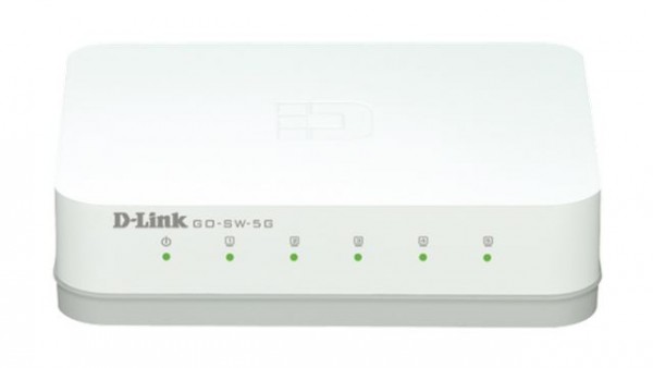 Switch 5-portni gigabitni D-Link GoSwitch5G
