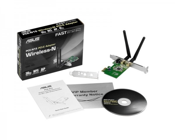 ASUS PCE-N15 Wireless PCI Express Adapter