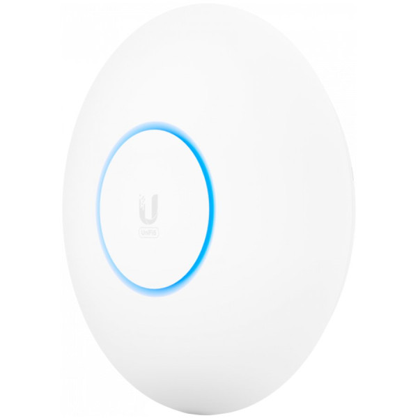 Ubiquiti Powerful, ceiling-mounted WiFi 6E access point designed to provide seamless, multi-band coverage within high-density client enviro
