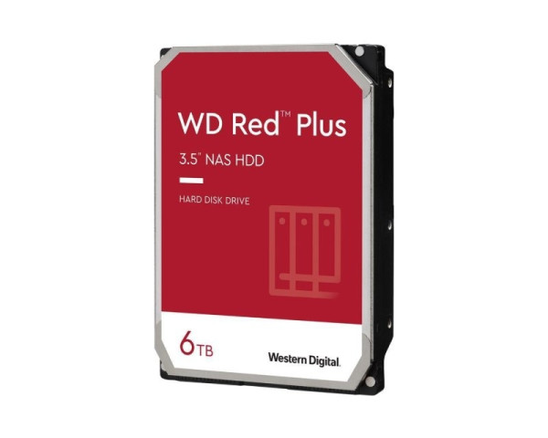 WD 6TB 3.5'' SATA III 256MB IntelliPower WD60EFPX Red Plus