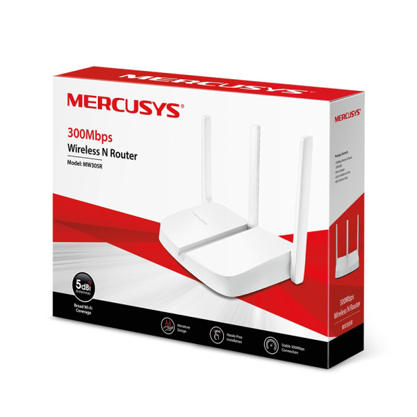 Mercusys MW305R-V3, 300Mbps Wireless N Router