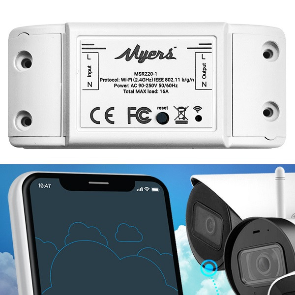 MSR220-1 samostalni WiFi relej 16A