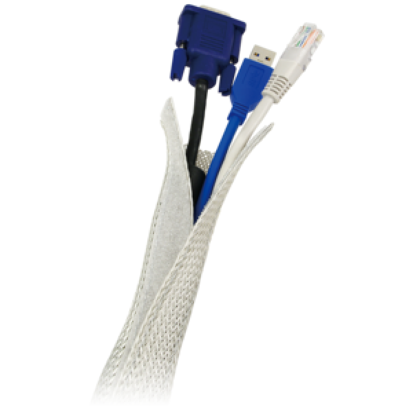 LogiLink fleksibilni dršač kablova 1.8m sivi