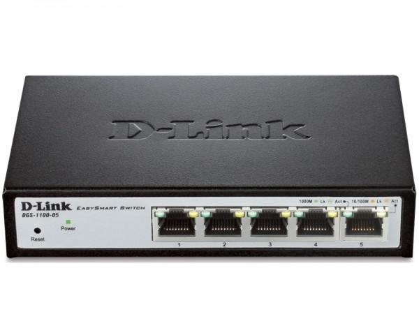 D-LINK DGS-1100-05 5port EasySmart switch