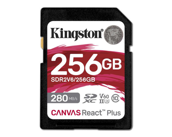 KINGSTON Memorijska kartica SDR2V6256GB 256GB SDXC UHS-II 280R150W U3 V60