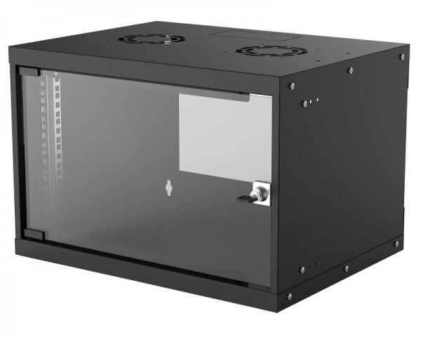 INTELLINET Wallmount Cabinet 6U Rek orman 19'' 400d crni