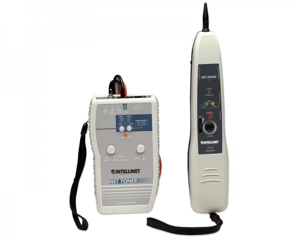 INTELLINET Cable tester Net toner and Probe kit Beige Retail box