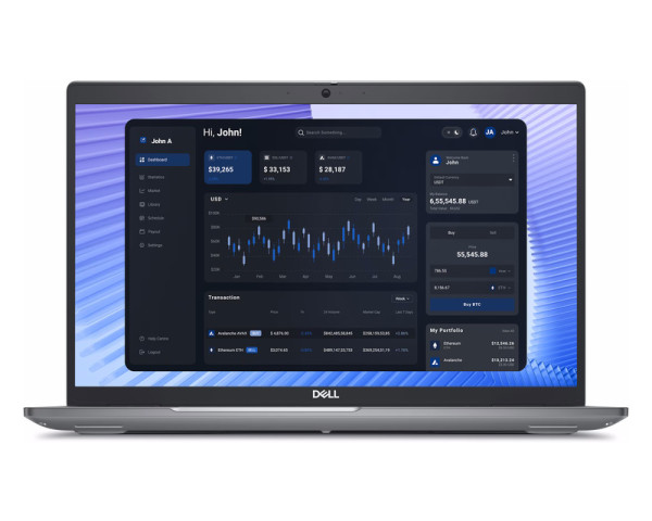 DELL Precision M3590 15.6 inch FHD Core Ultra 7 155H 16GB 512GB SSD RTX 500 4GB Backlit SC Win11Pro 3yr ProSupport laptop