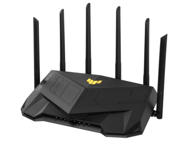Bežični ruter ASUS TUF-AX6000 Wi-FiAX60001148 Mbps4804 MbpsUSB3.26 antenacrna' ( 'TUF-AX6000' ) 