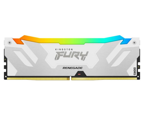 KINGSTON DIMM DDR5 64GB (2x32GB kit) 6400MTs KF564C32RWAK2-64 FURY Renegade RGB White