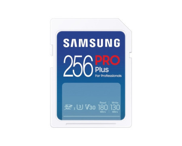 SAMSUNG Memorijska kartica PRO PLUS Full Size SDXC 256GB U3 + Card Reader MB-SD256SB