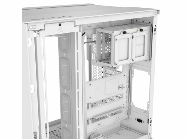 Kućište CORSAIR 6500D AIRFLOW Mid-TowerATXkaljeno staklobez napajanjabela' ( 'CC-9011260-WW' ) 