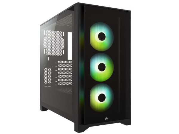 Kućište CORSAIR iCUE 4000X Mid-TowerATXkaljeno staklobez napajanjaRGBcrna' ( 'CC-9011204-WW' ) 