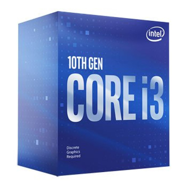 Procesor INTEL Core i3 i3-10100F 4C8T4.3GHz6MB65WLGA1200Comet Lake14nmBOX' ( 'BX8070110100F' ) 