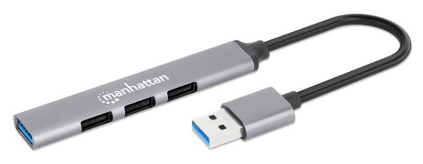Manhattan 4-Port USB 3.0  2.0 Combo Hub