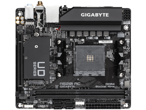 Matična ploča GIGABYTE A520I ACAM4' ( 'A520I AC' ) 