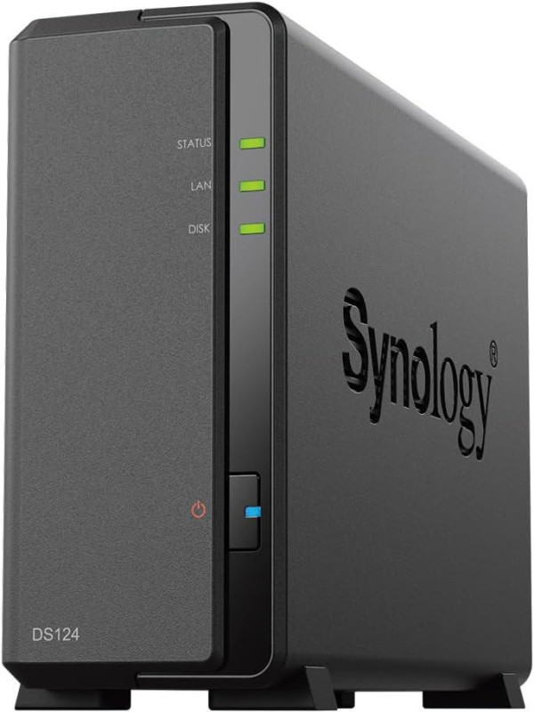 NAS Synology DS124 1HDD 1GB Lan