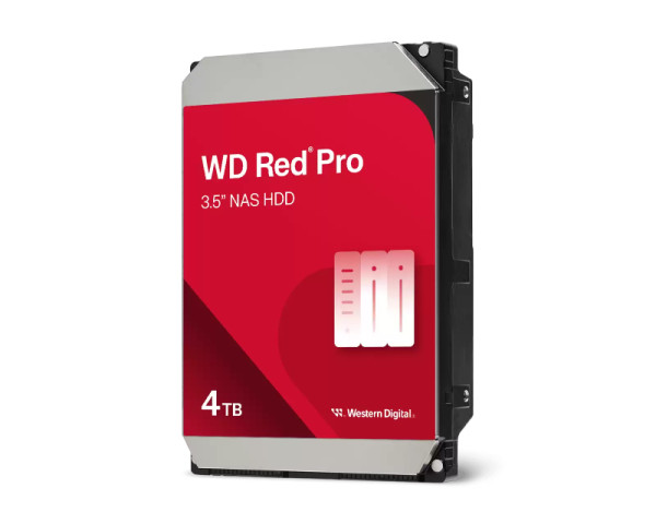 WD 4TB 3.5 inča SATA III 256MB 7.200 WD4005FFBX Red Pro hard disk