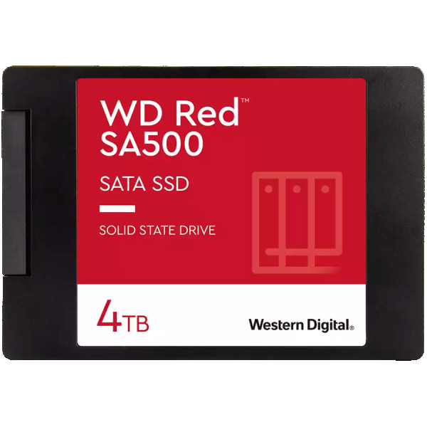 SSD WD Red (2.5, 4TB, SATA III 6 Gbs) ( WDS400T2R0A-68CKB0 ) 