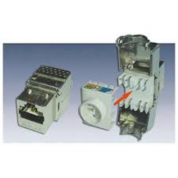 Modul RJ-45 STP kat.6 Fully Shielded-kabl se spaja bez alata, T568AB