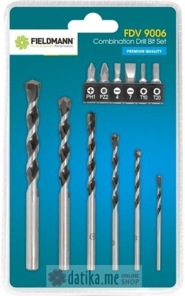 FIELDMANN FDV 9006 Set burgija i bitova (12 delova)
