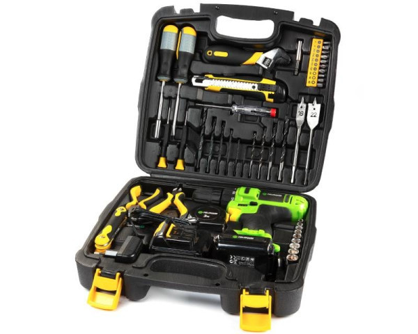 FIELDMANN FDV 10205-51AR Akumulatorska bušilica 12V + pribor (51 delova)