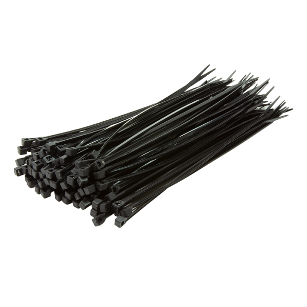 LogiLink Vezice 100 kom, 200x2.5mm, crna