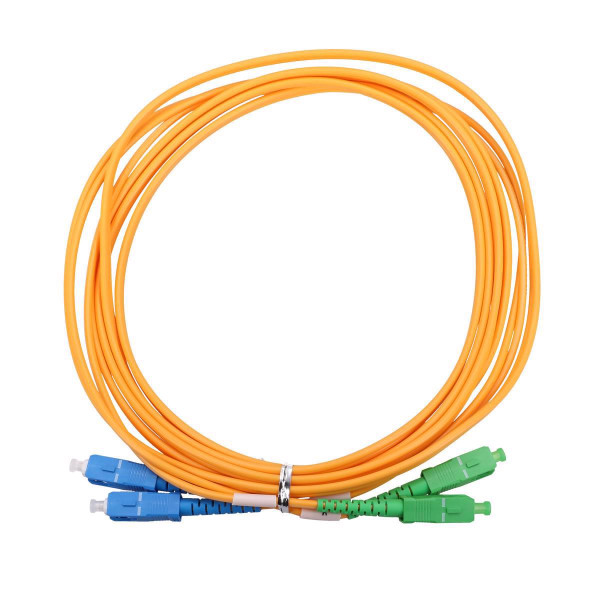 Extralink Patchcord SC/UPC-SC/APC SM G657A1 PVC Duplex 3.0mm 1.0m