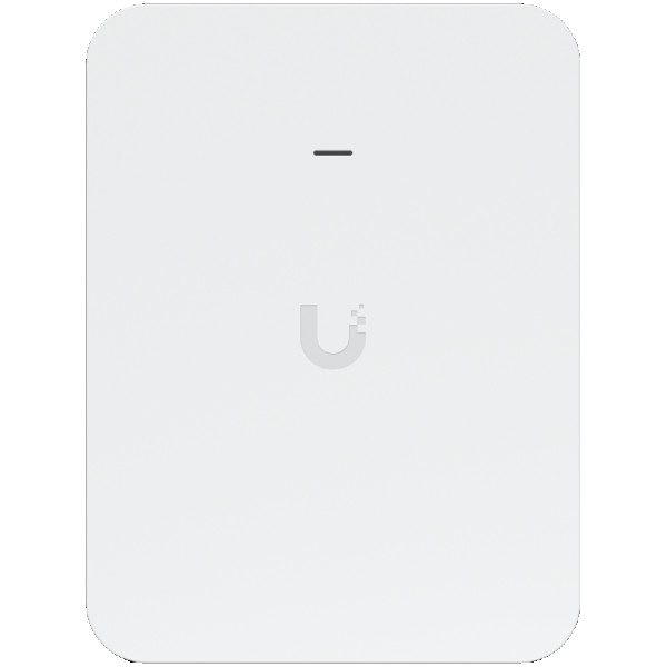 Ubiquiti U7-Pro-Wall mounted WiFi 7 AP with 6 spatial streams and 6 GHz support tailored for home builders with seamless installation optio