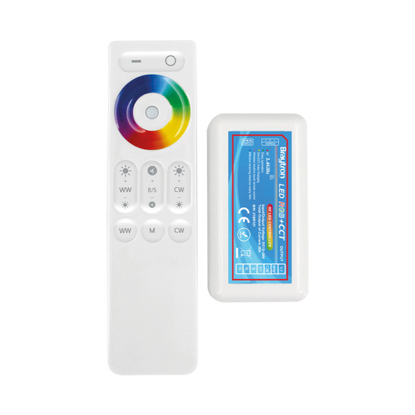 BRY-480W-RMT-RGBW KONTROLOR 12/24VDC-5CHN