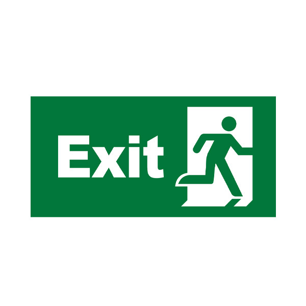 BRY-EXIT ZNAK-IZLAZ VRATA- PVC