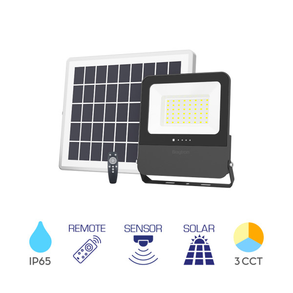 BRY-SOLAR PL-30W-3U1-DALJINSKI-IP65-SOLARNI LED REFLEKTOR