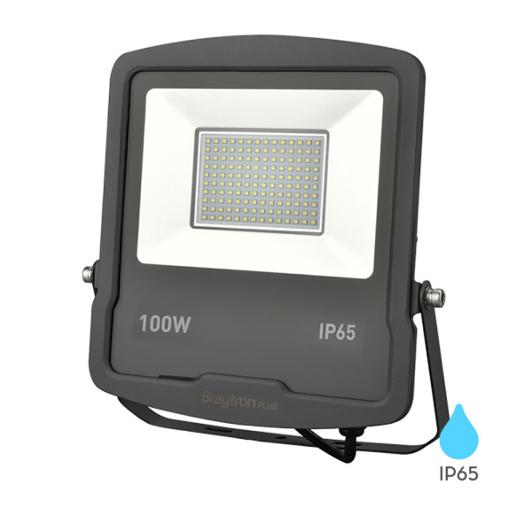 BRY-FLOOD-SL-100W-GRY-3000K-IP65-LED REFLEKTOR