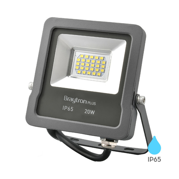 BRY-FLOOD-SL-20W-GRY-3000K-IP65-LED REFLEKTOR