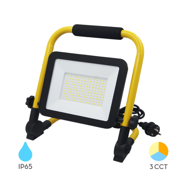 BRY-FLOOD-WL-CRNI-50W-3U1-PRENOSIVI REFLEKTOR