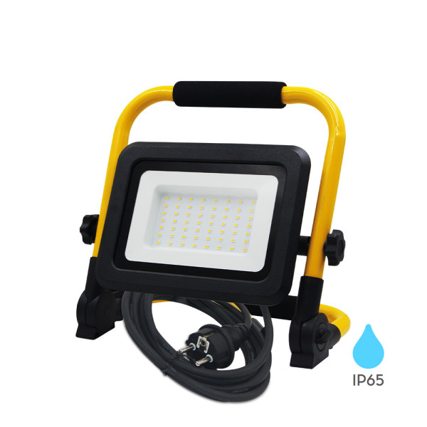 BRY-FLOOD-WL-CRNI-50W-6500K-PRENOSIVI REFLEKTOR