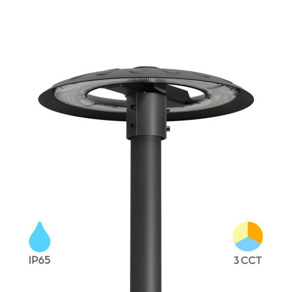 BRY-TOPLIGHT-D460-CRNA-3U1-LED ULICNA SVETILJKA