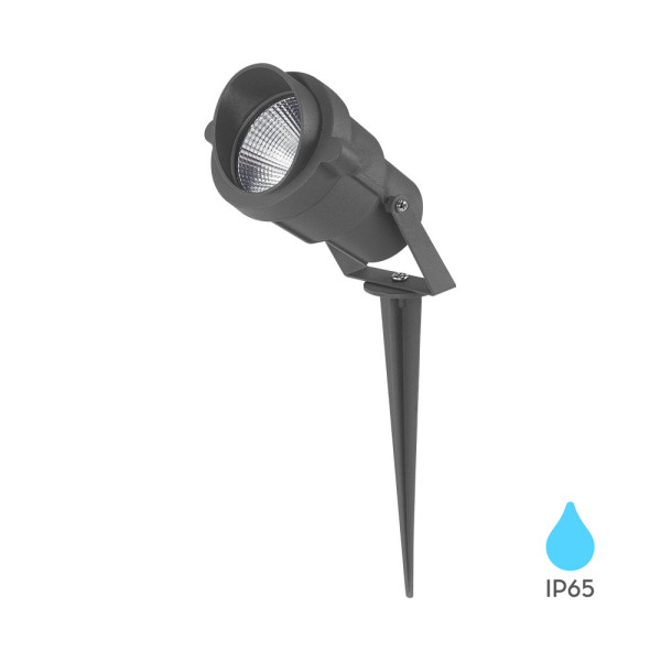 BRY-SPOTLUX-9W-SIVA-6500K-IP65-LED UBODNA BAŠTENSKA SVETILJKA