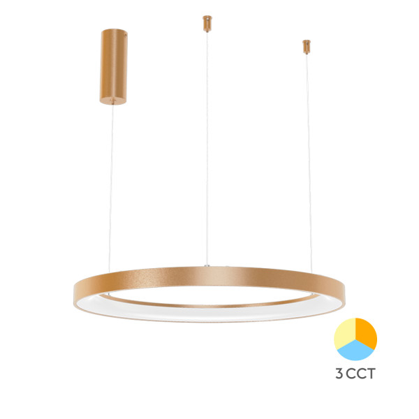 BRY-BELLA-SLP-PD-OKRUGLA-ZLATNA-46W-3U1-IP20-LED VISILICA