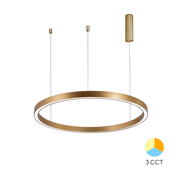 BRY-LINA-PD-2540-OKRUGLA-ZLATNA-35W-3UN1-LED VISILICA 
